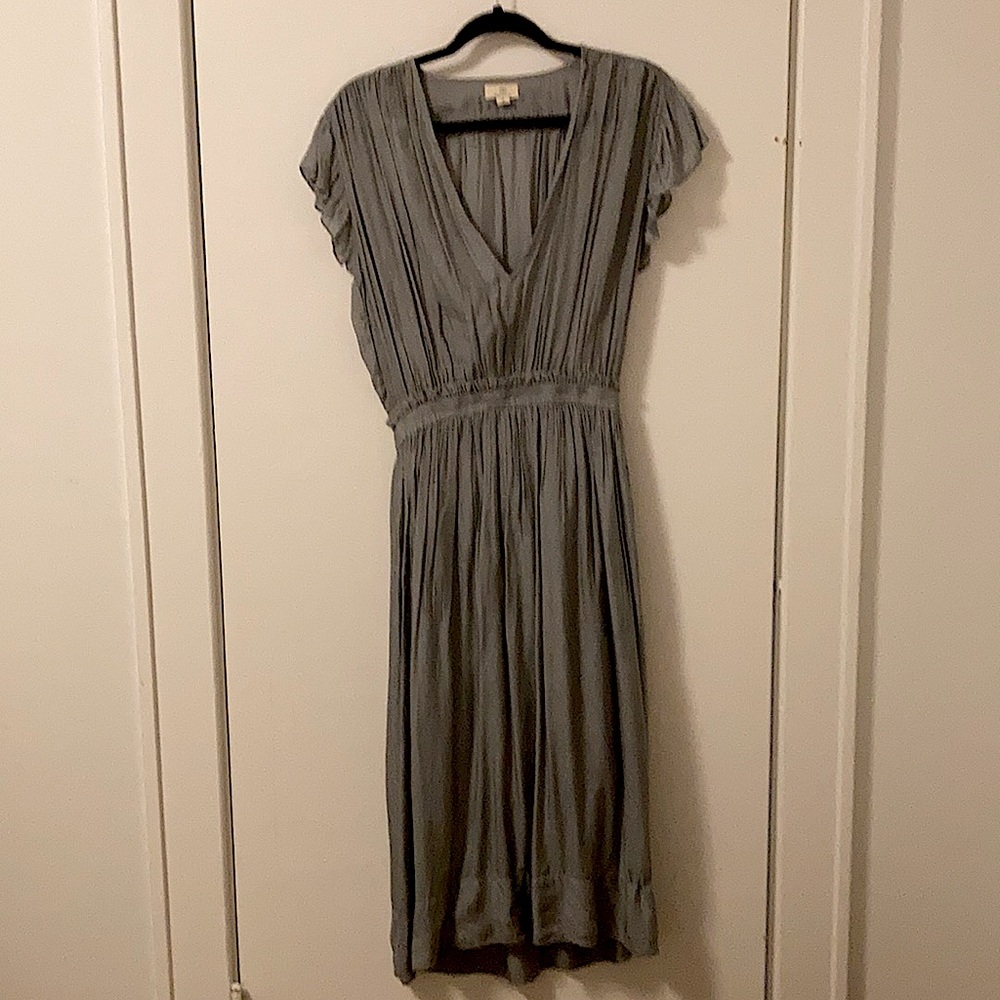 Lightly Used . Guadalupe. Viscose/ Cotton MIDI Dress Small